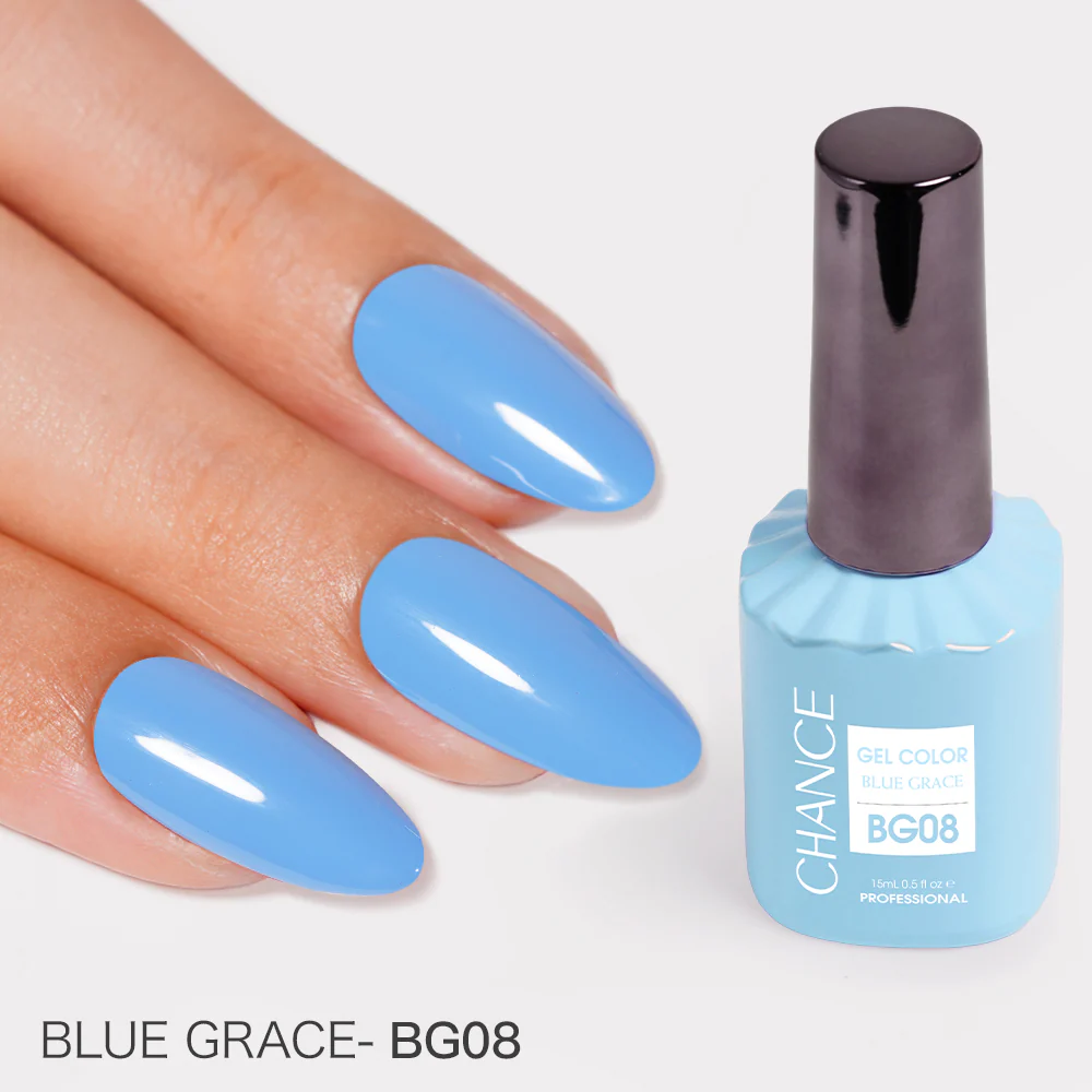 Chance Blue Grace Collection Gel Polish Set 0.5 oz 