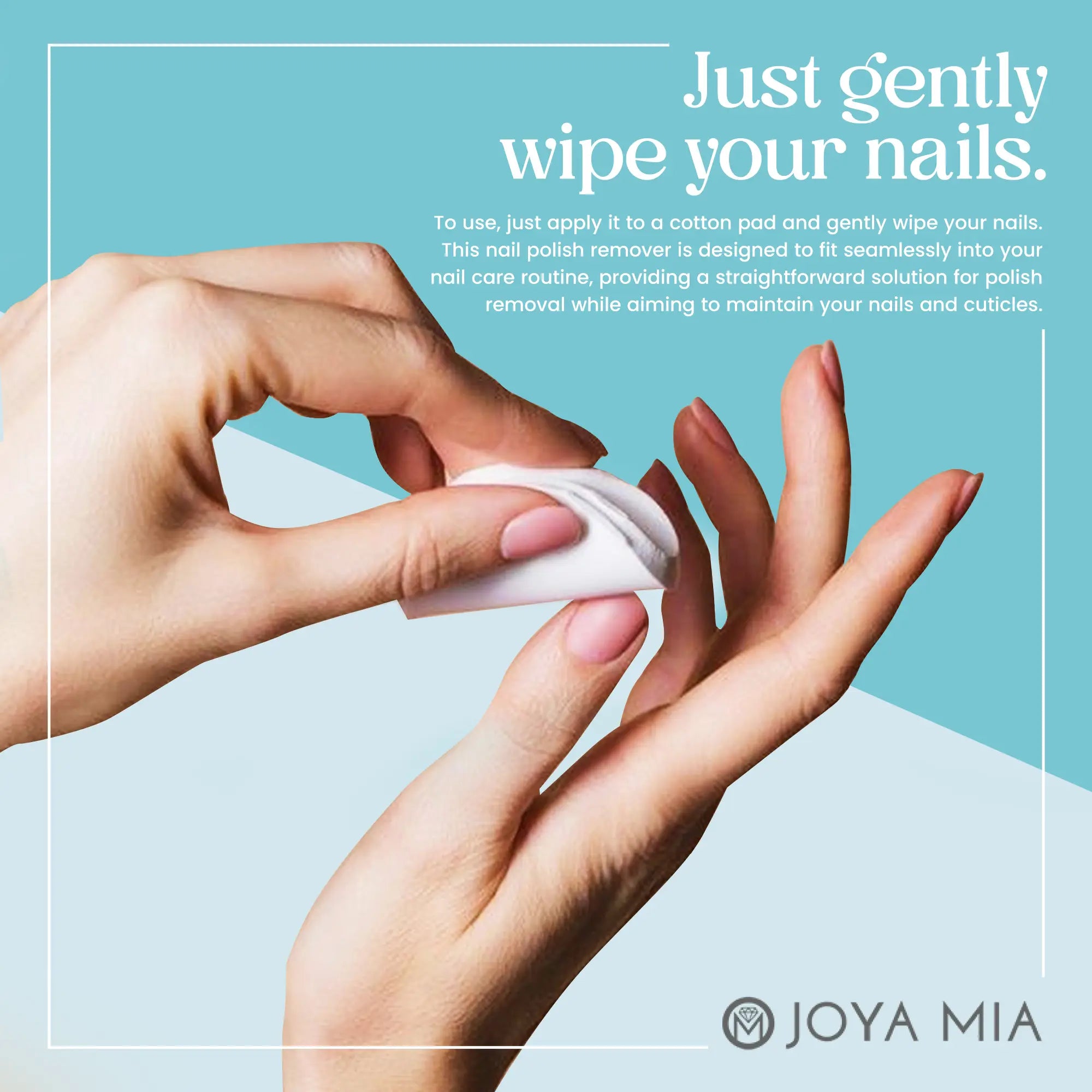 JOYA MIA Soy Nail Polish Remover - Acetone-Free