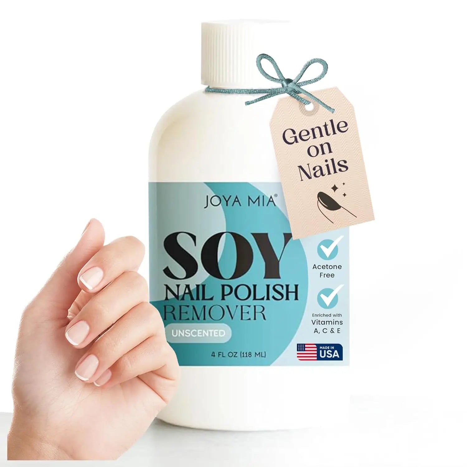 JOYA MIA Soy Nail Polish Remover - Acetone-Free