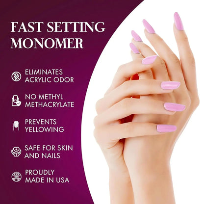 Joya Mia Fast setting EMA Liquid Monomer for Acrylic nails