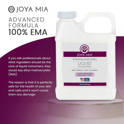 Joya Mia Fast setting EMA Liquid Monomer for Acrylic nails