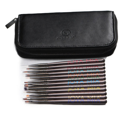 Joya Mia Professional Kolinsky Nail Art Brush Set