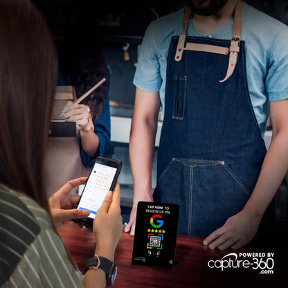 Google Review Stand by Capture 360