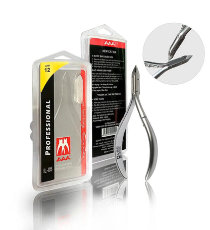 AAA Stainless Steel PRO Cuticle Nippers