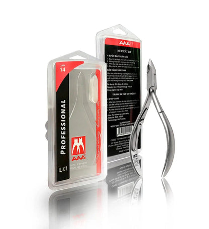 AAA Stainless Steel PRO Cuticle Nippers