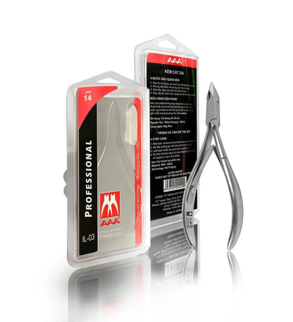 AAA Stainless Steel PRO Cuticle Nippers