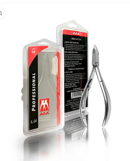 AAA Stainless Steel PRO Cuticle Nippers