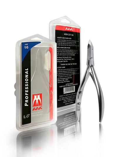 AAA Stainless Steel PRO Cuticle Nippers