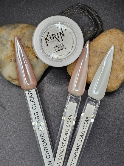 KIRIN Glass Clear Chrome Powder