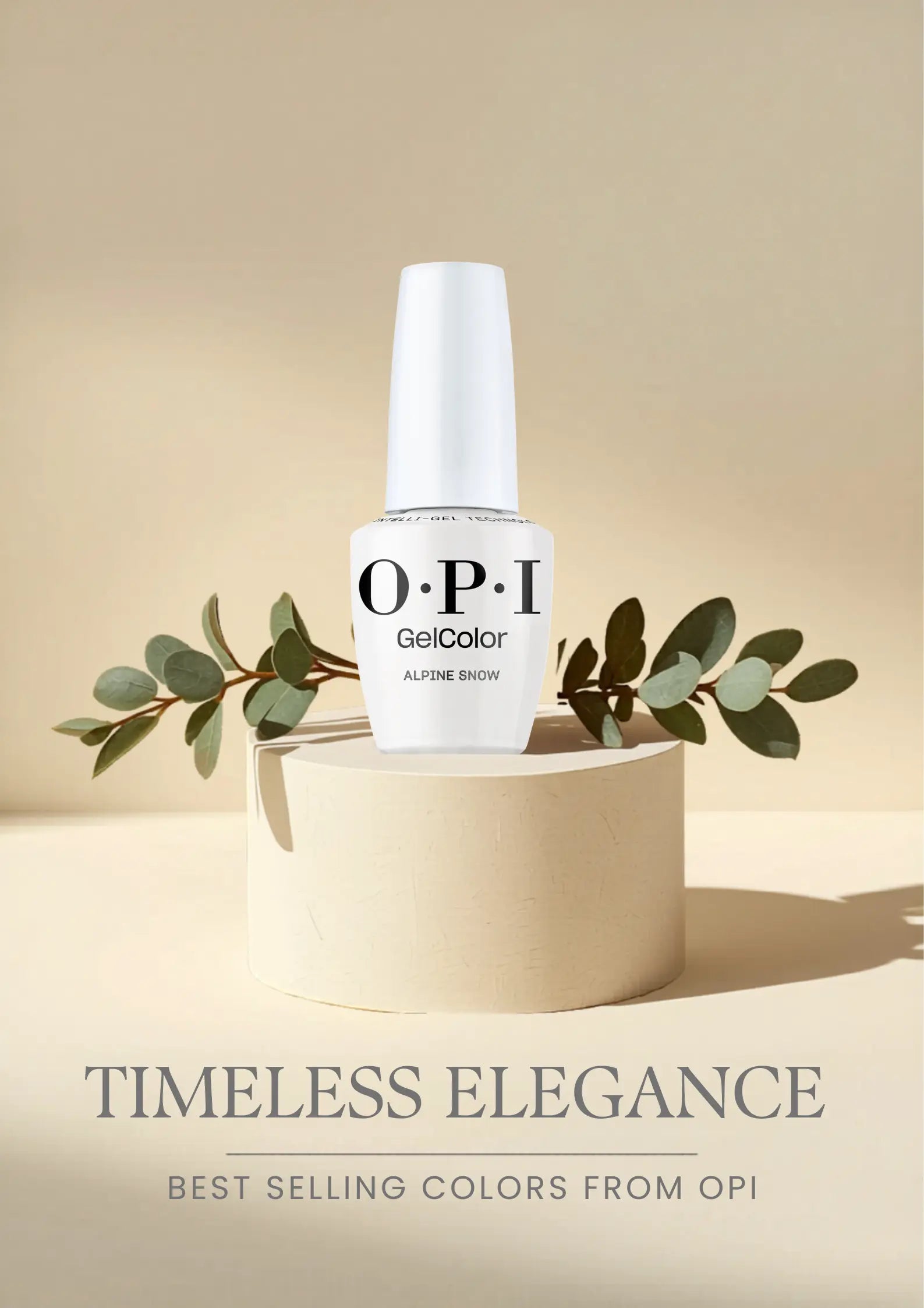 OPI Intelli-Gel Best selling color - Alpine Snow GCL00