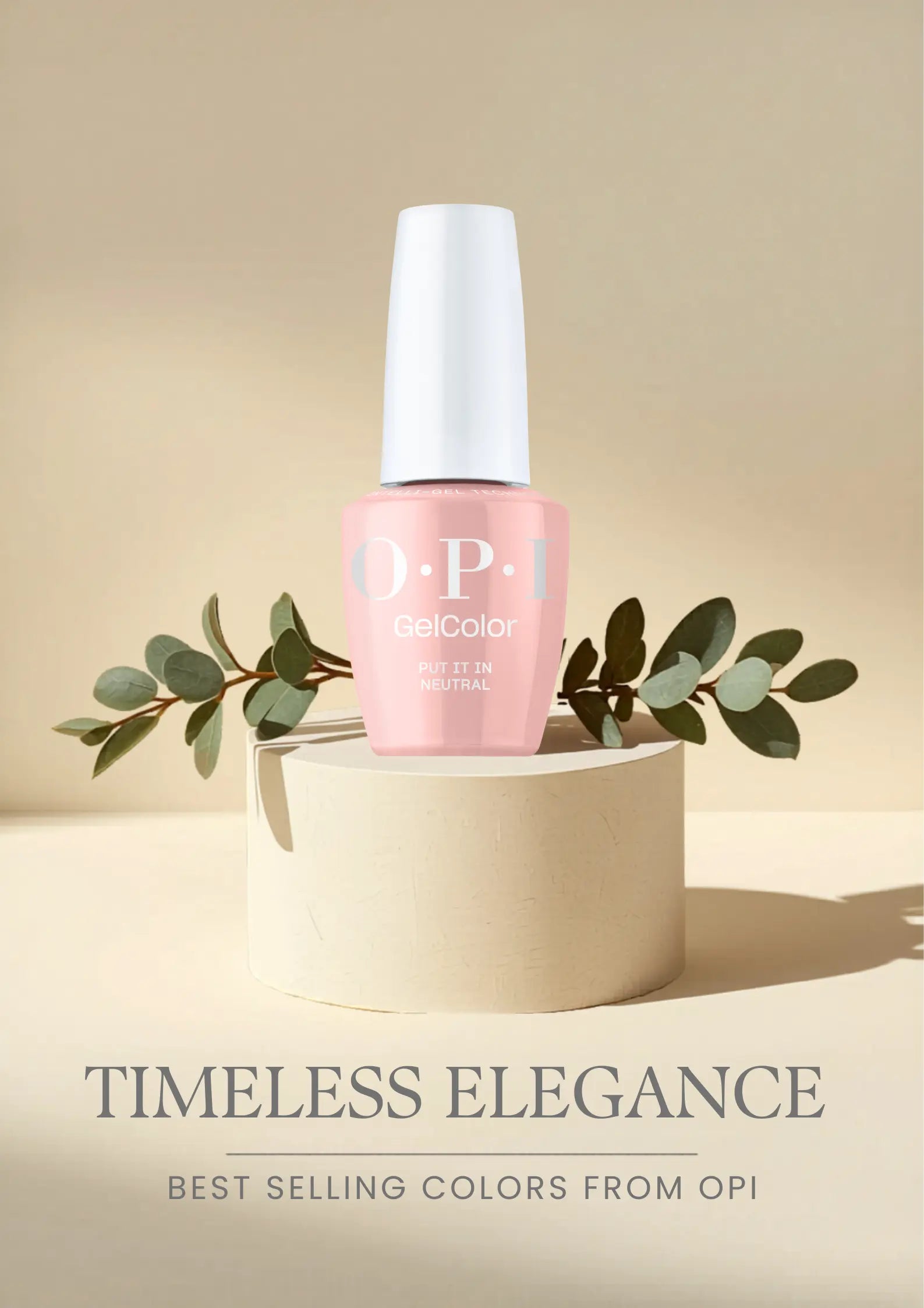 OPI Intelli-Gel Best selling color - Put It In Neutral GCT65