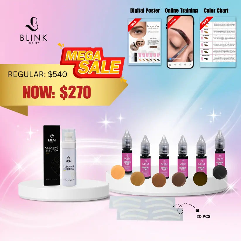 BLINK MEGA SALE | Magic Gel Brow Tint 10ml Combo + Online Training