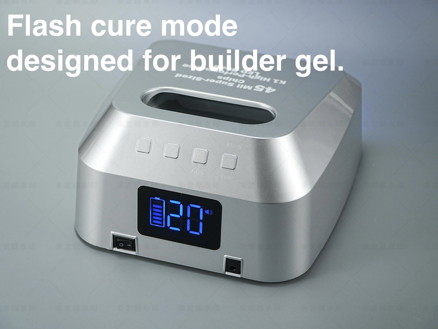 Ultra 72W Cordless LED UV Lamp Taiwan Chip/ work for Builder Gel
