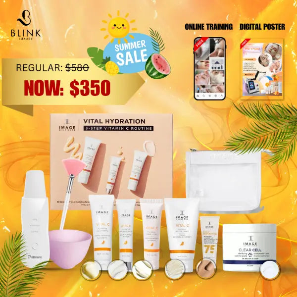 Blink Specials | Vitamin C Anti Aging Facial Combo + Online Training