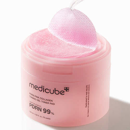 medicube COLLAGEN PDRN　7点　セット Medicube - PDRN PINK COLLAGEN TONING GEL TONER PAD 70ea