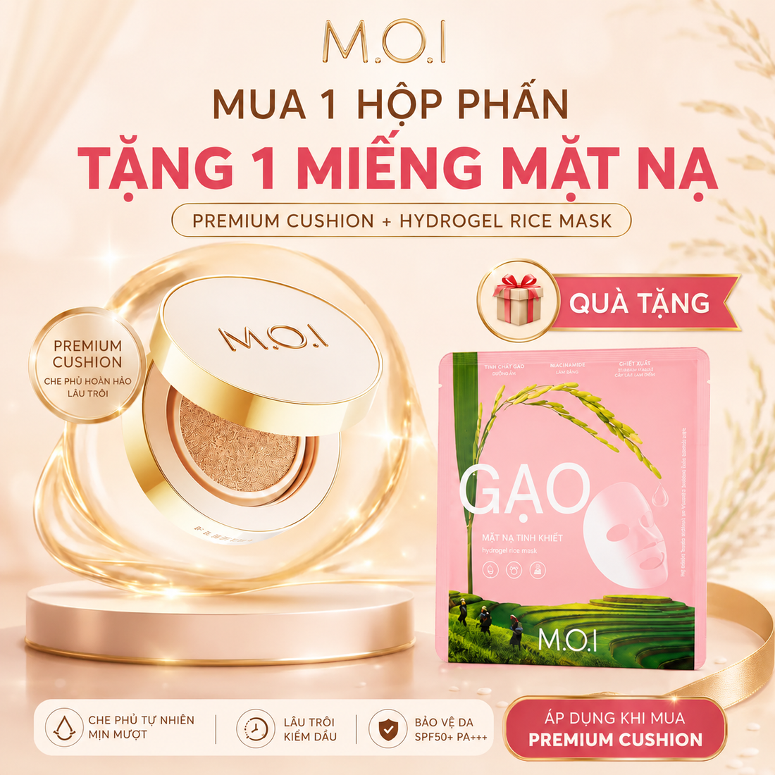 Phấn Nước M.O.I - Cushion 12g