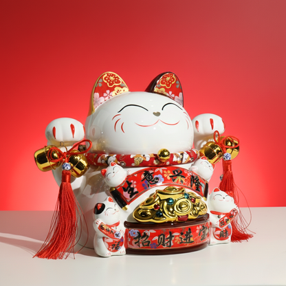 Ceramic Lucky Cat - PICK UP ONLY – Nailsjobs by Zurno