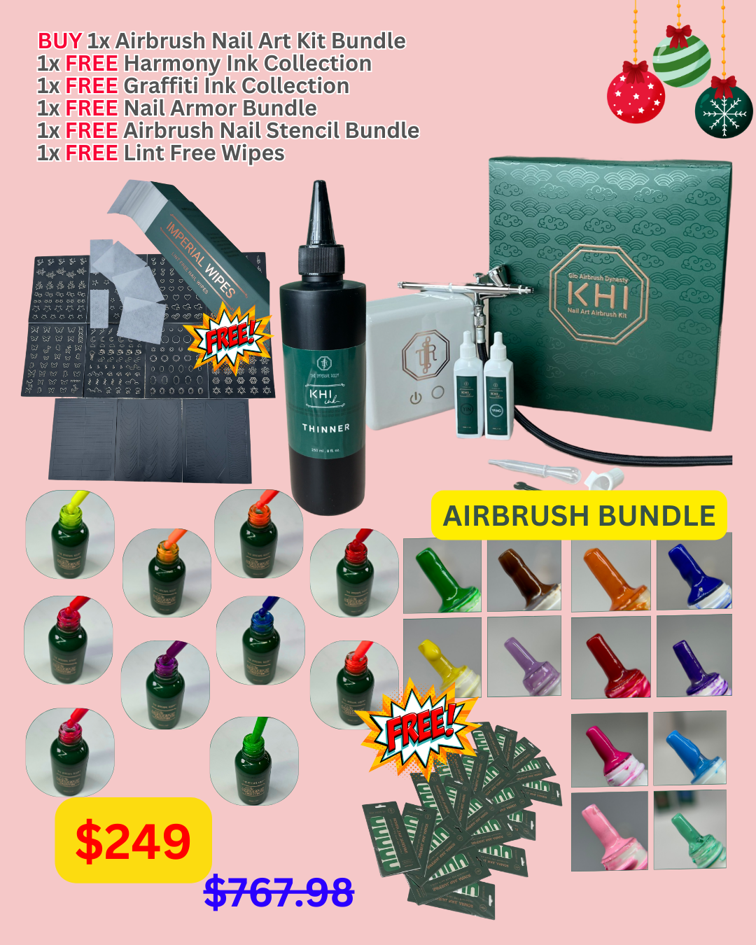 FLASH SALE - TIR - KHI Airbrush Bundle