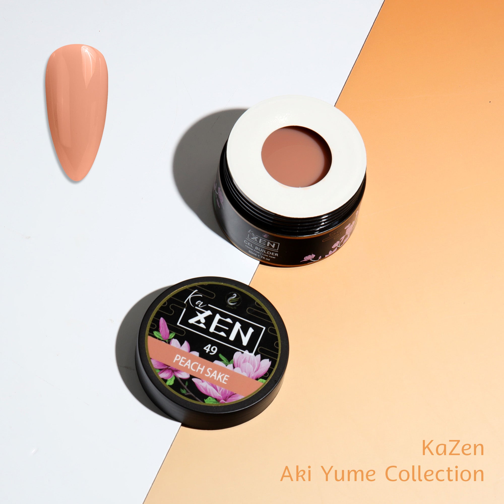 KaZEN | Builder Gel Aki Yume Collection #49-#60 – Nailsjobs by Zurno