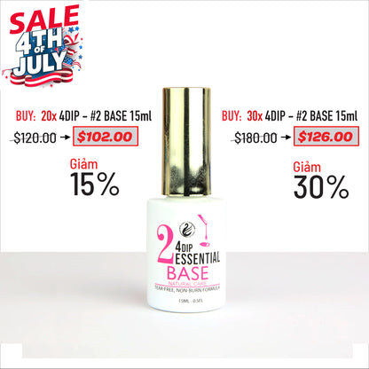 4TH JULY SALE - 4DIP Individual 15ml Bundle