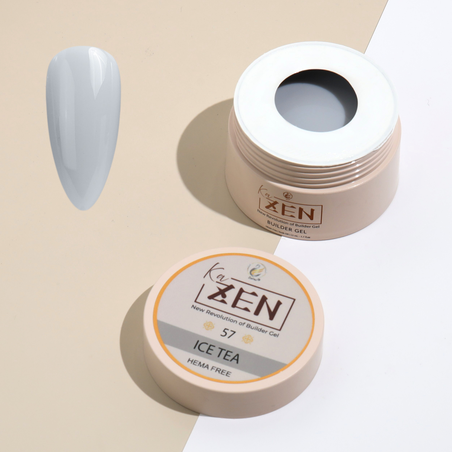 KAZEN | Builder Gel - Cream Jar – Nailsjobs by Zurno KAZEN | Builder Gel - Cream Jar – Nailsjobs by Zurno