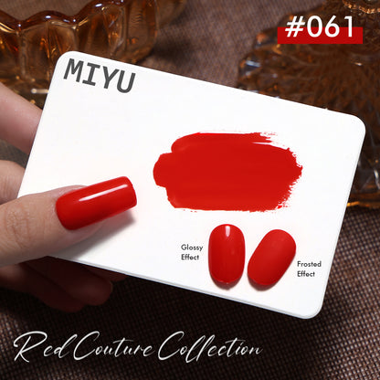 COMING SOON - KaZEN | Miyu Gel Polish Collection 2 (50 Colors) - Red Couture Collection