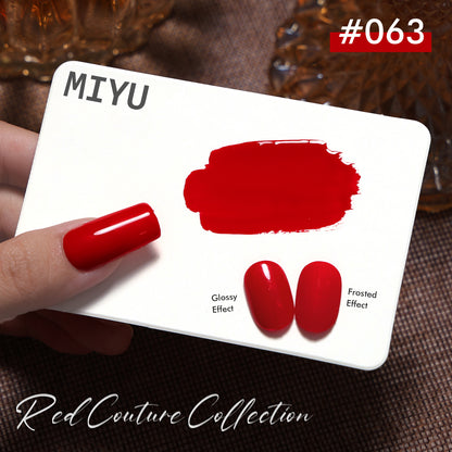COMING SOON - KaZEN | Miyu Gel Polish Collection 2 (50 Colors) - Red Couture Collection