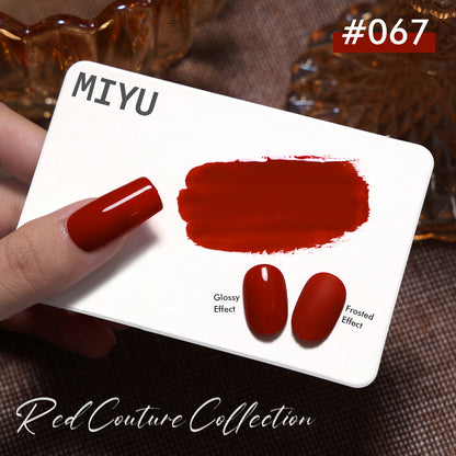 COMING SOON - KaZEN | Miyu Gel Polish Collection 2 (50 Colors) - Red Couture Collection