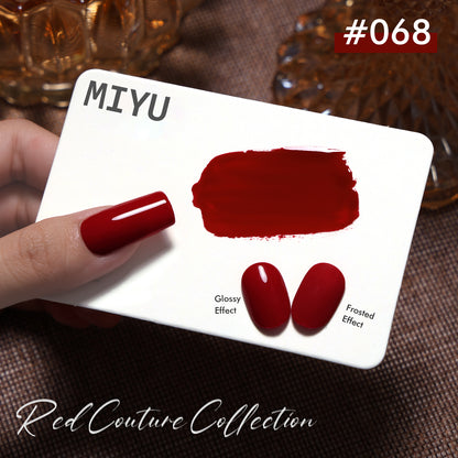 COMING SOON - KaZEN | Miyu Gel Polish Collection 2 (50 Colors) - Red Couture Collection