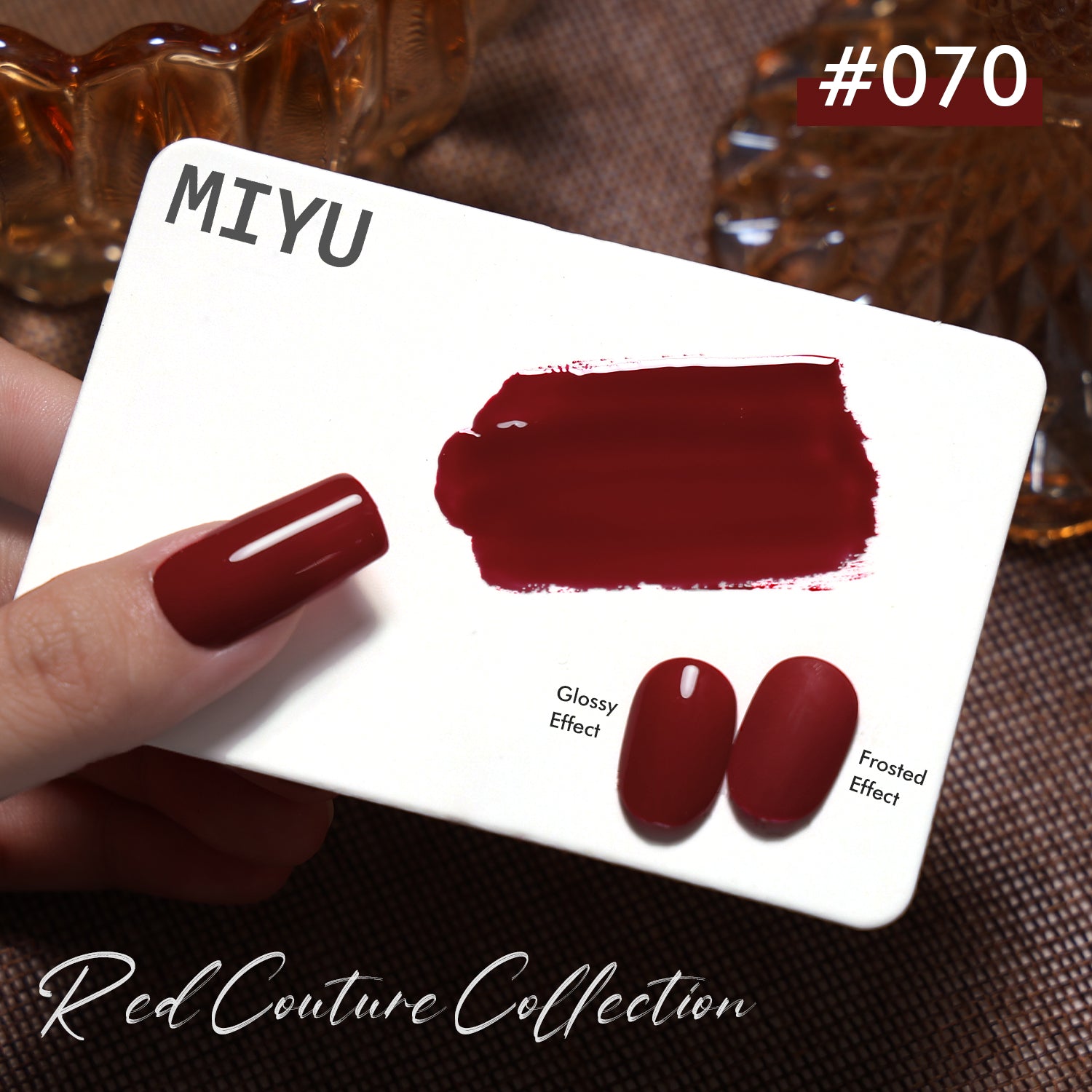 ヘアゴム    ♡キレイ(๑♡ᴗ♡๑)秋冬ワイン＆レッド♡ KaZEN | Miyu Gel Polish Collection 2 (50 Colors) - Red Couture