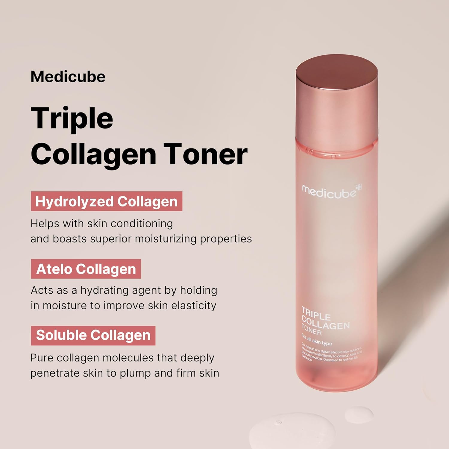 Medicube - TRIPLE COLLAGEN TONER 4.0 140ml