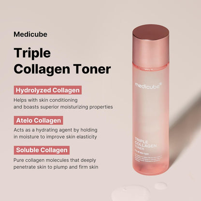 Medicube - TRIPLE COLLAGEN TONER 4.0 140ml