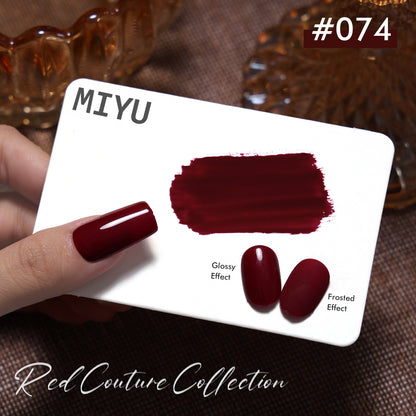 COMING SOON - KaZEN | Miyu Gel Polish Collection 2 (50 Colors) - Red Couture Collection