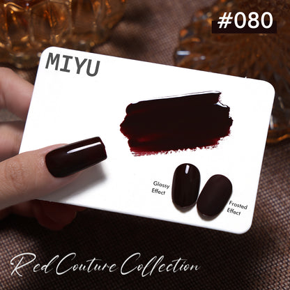 COMING SOON - KaZEN | Miyu Gel Polish Collection 2 (50 Colors) - Red Couture Collection
