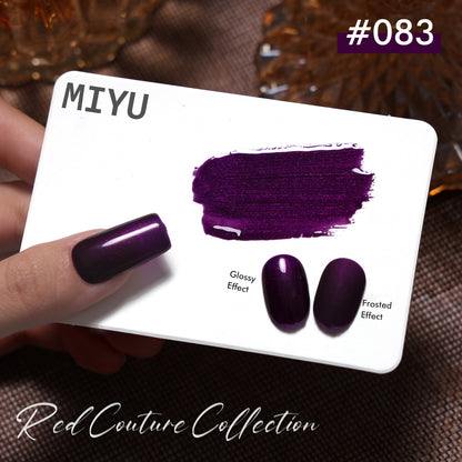 COMING SOON - KaZEN | Miyu Gel Polish Collection 2 (50 Colors) - Red Couture Collection