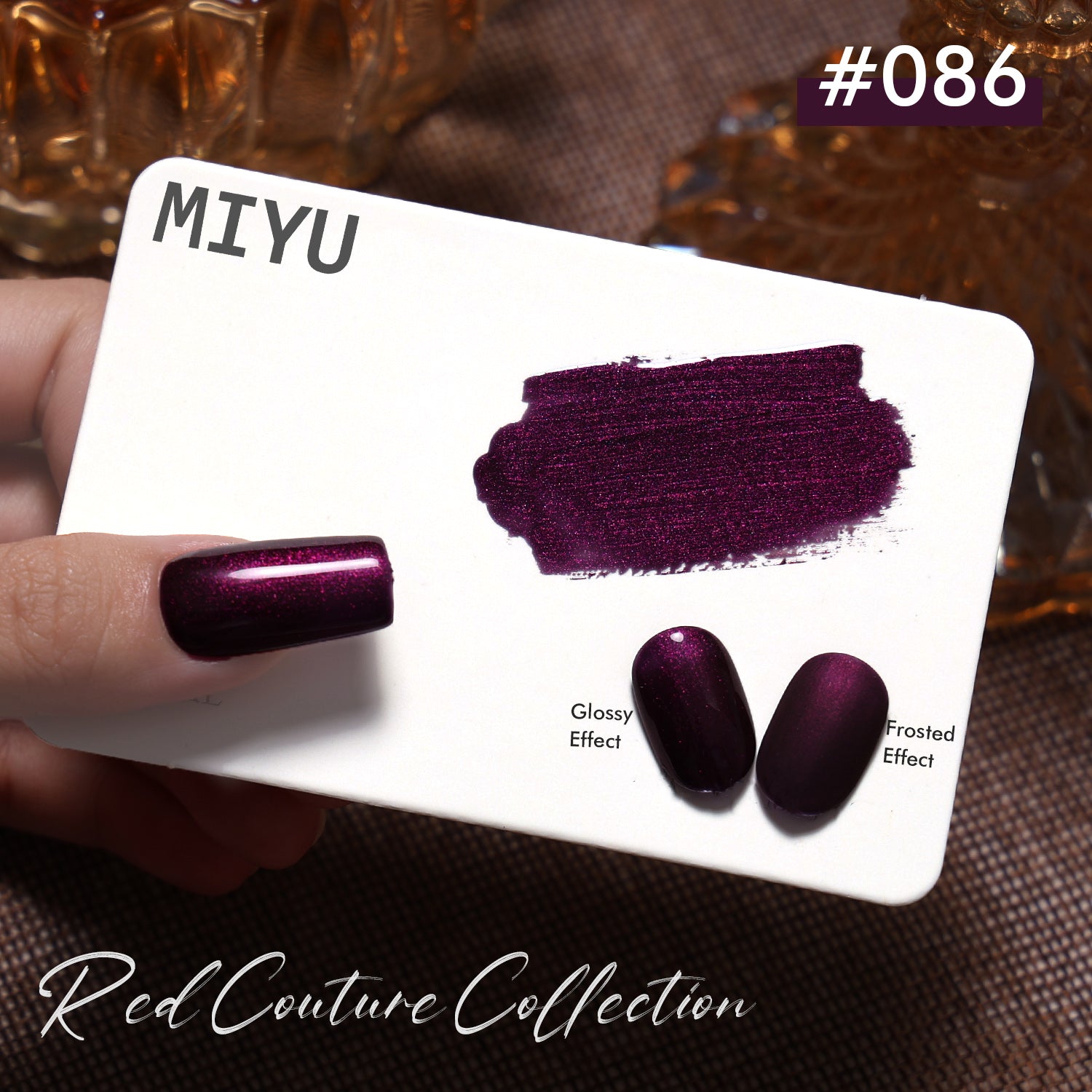 COMING SOON - KaZEN | Miyu Gel Polish Collection 2 (50 Colors) - Red Couture Collection