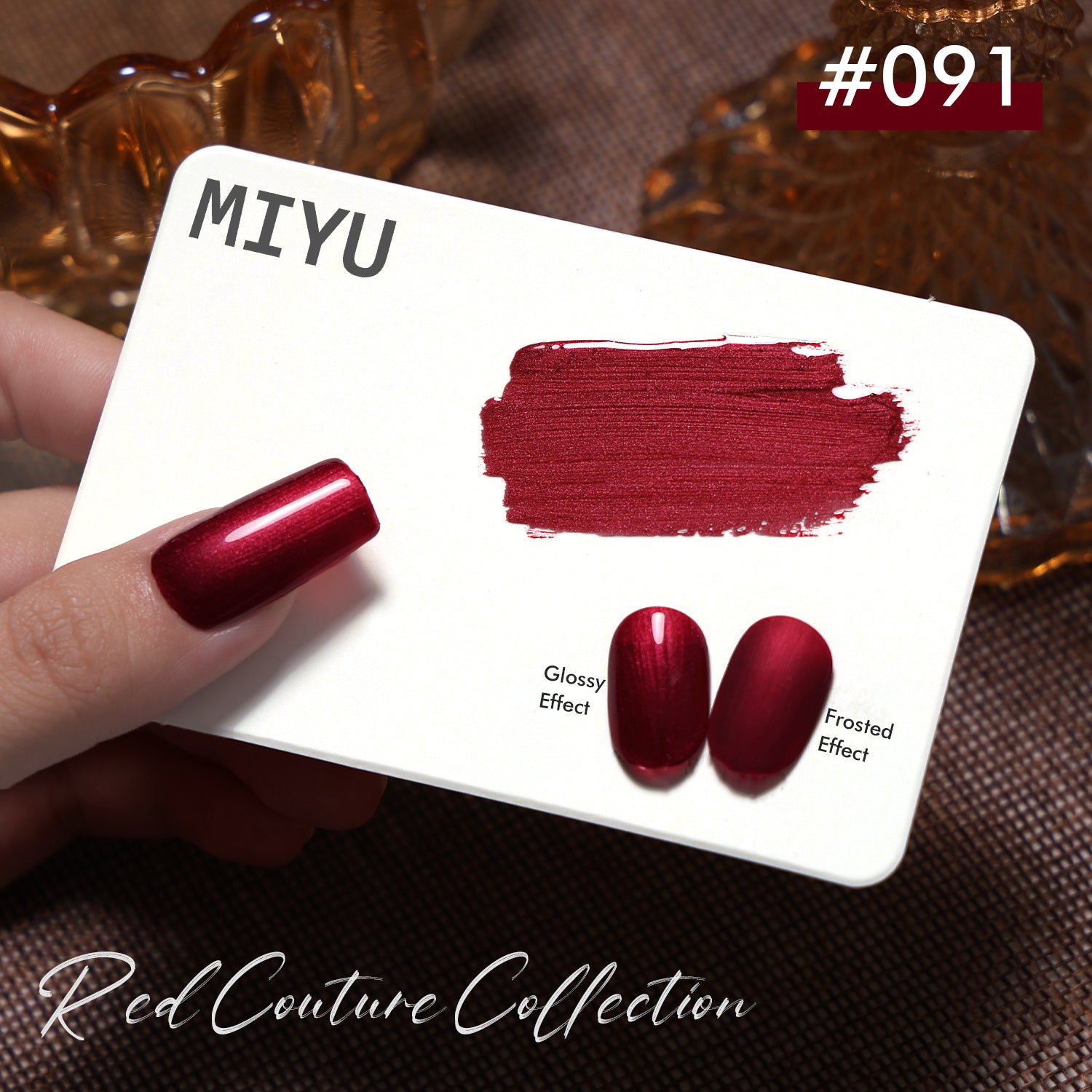 COMING SOON - KaZEN | Miyu Gel Polish Collection 2 (50 Colors) - Red Couture Collection