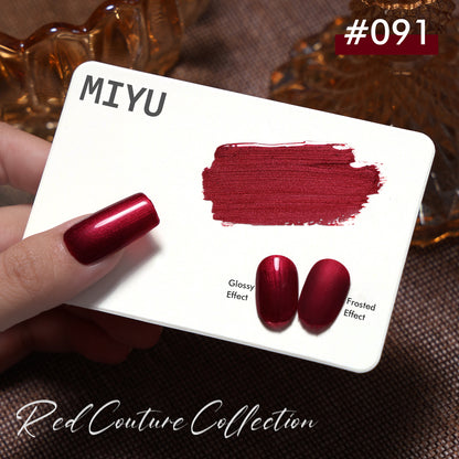 COMING SOON - KaZEN | Miyu Gel Polish Collection 2 (50 Colors) - Red Couture Collection