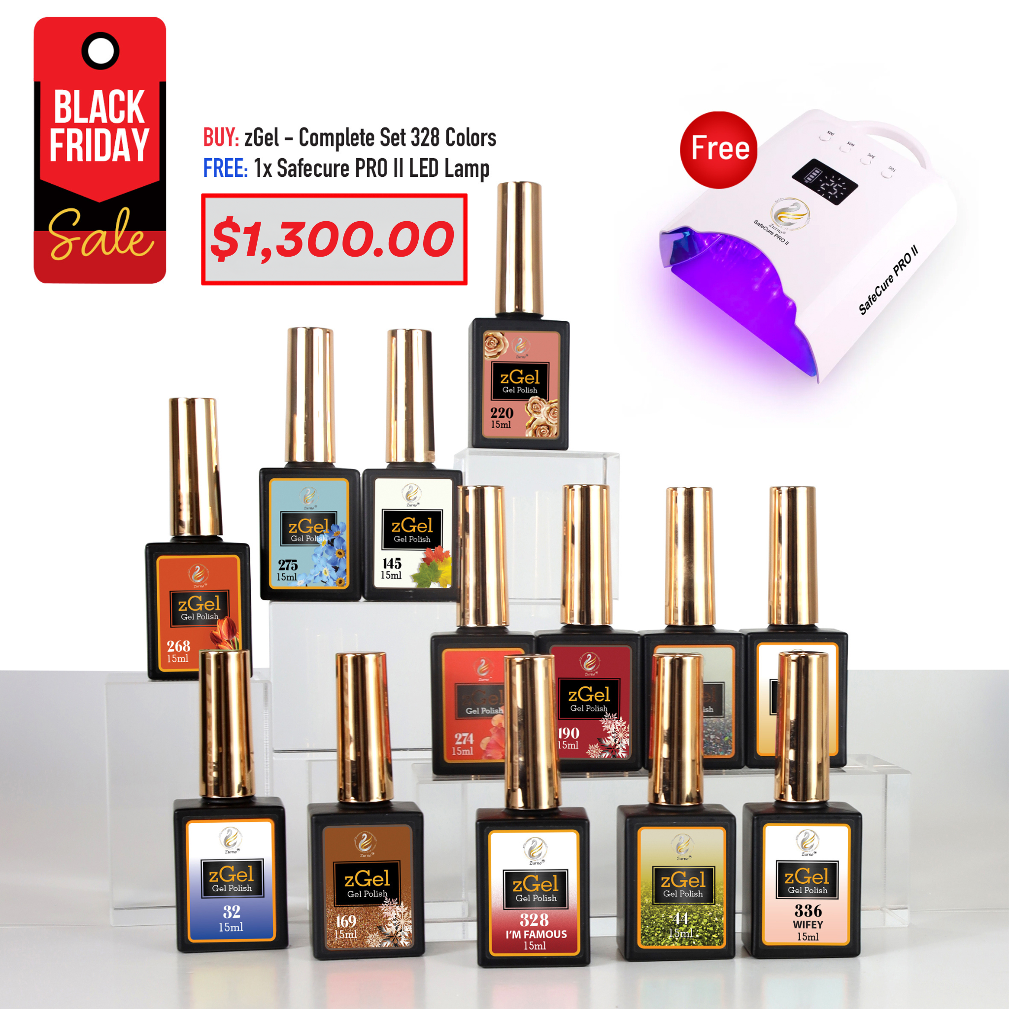 BLACK FRIDAY SALE - zGel Complete Set