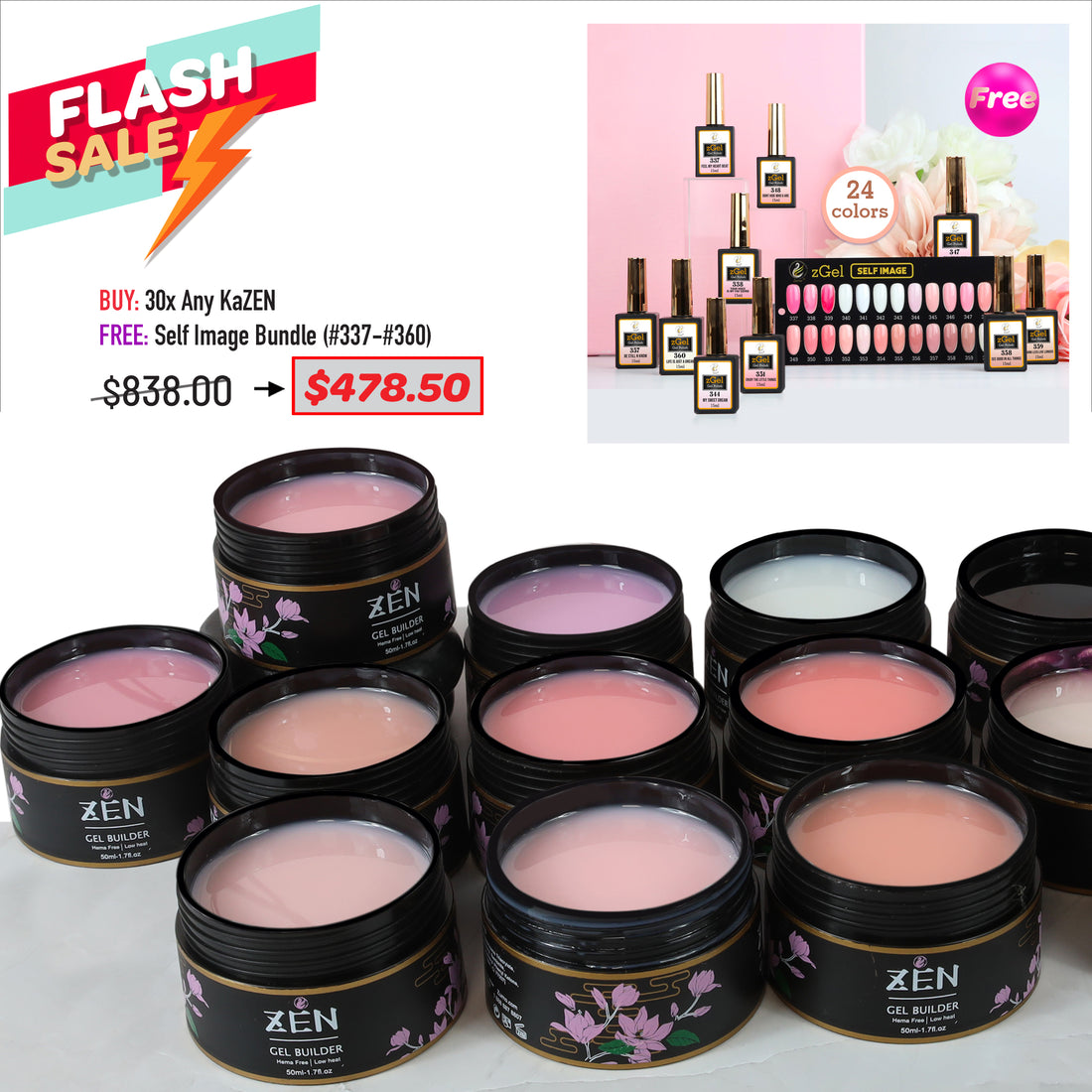 FLASH SALE - 30 Any KaZEN &amp; Self Image Bundle