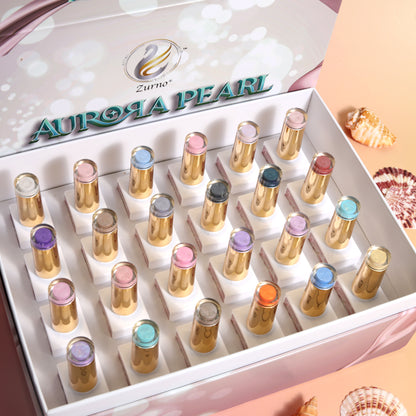 Aurora Pearl Gel Collection - 24 Colors