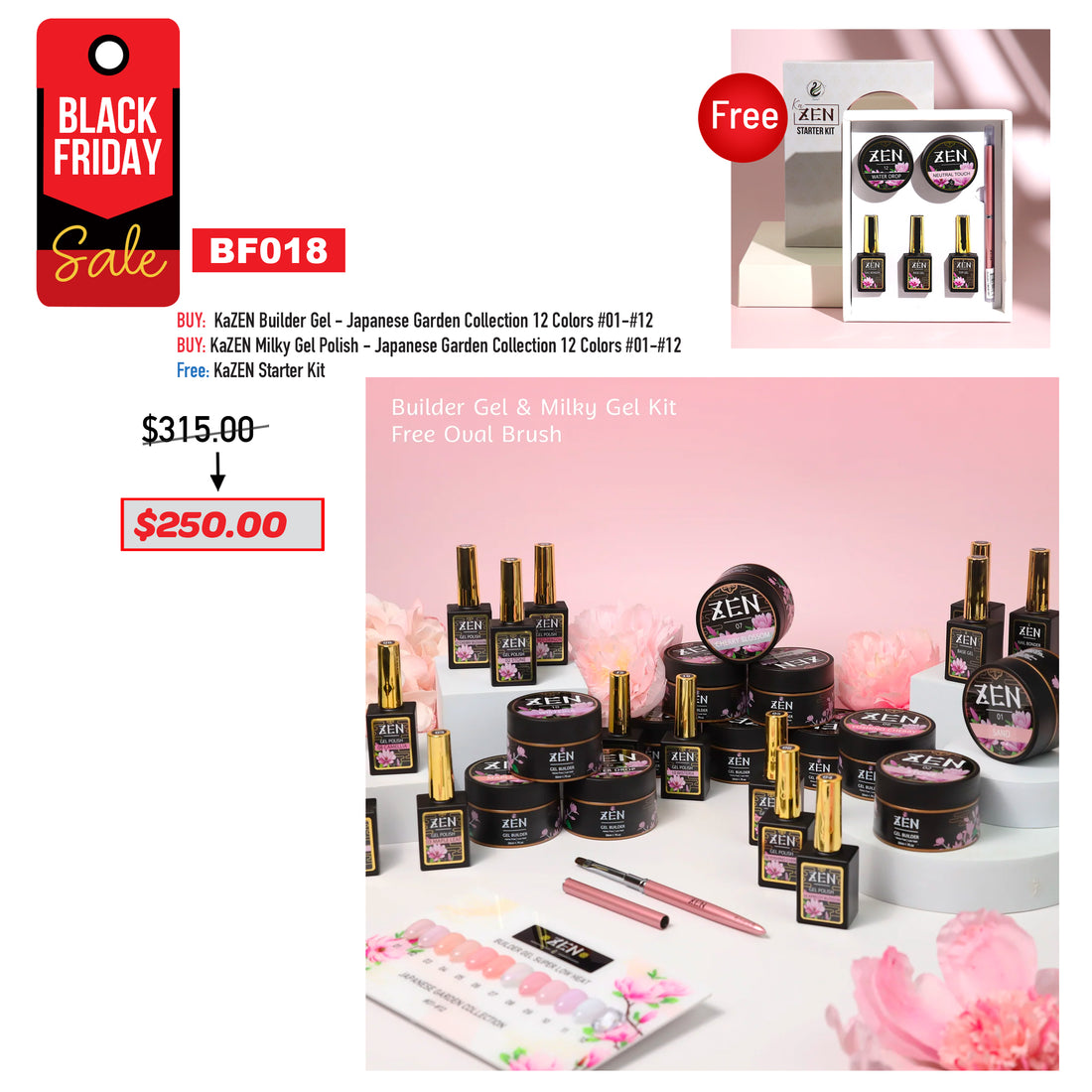 BLACK FRIDAY - KaZEN Builder &amp; Milky Bundle - Japenese Garden