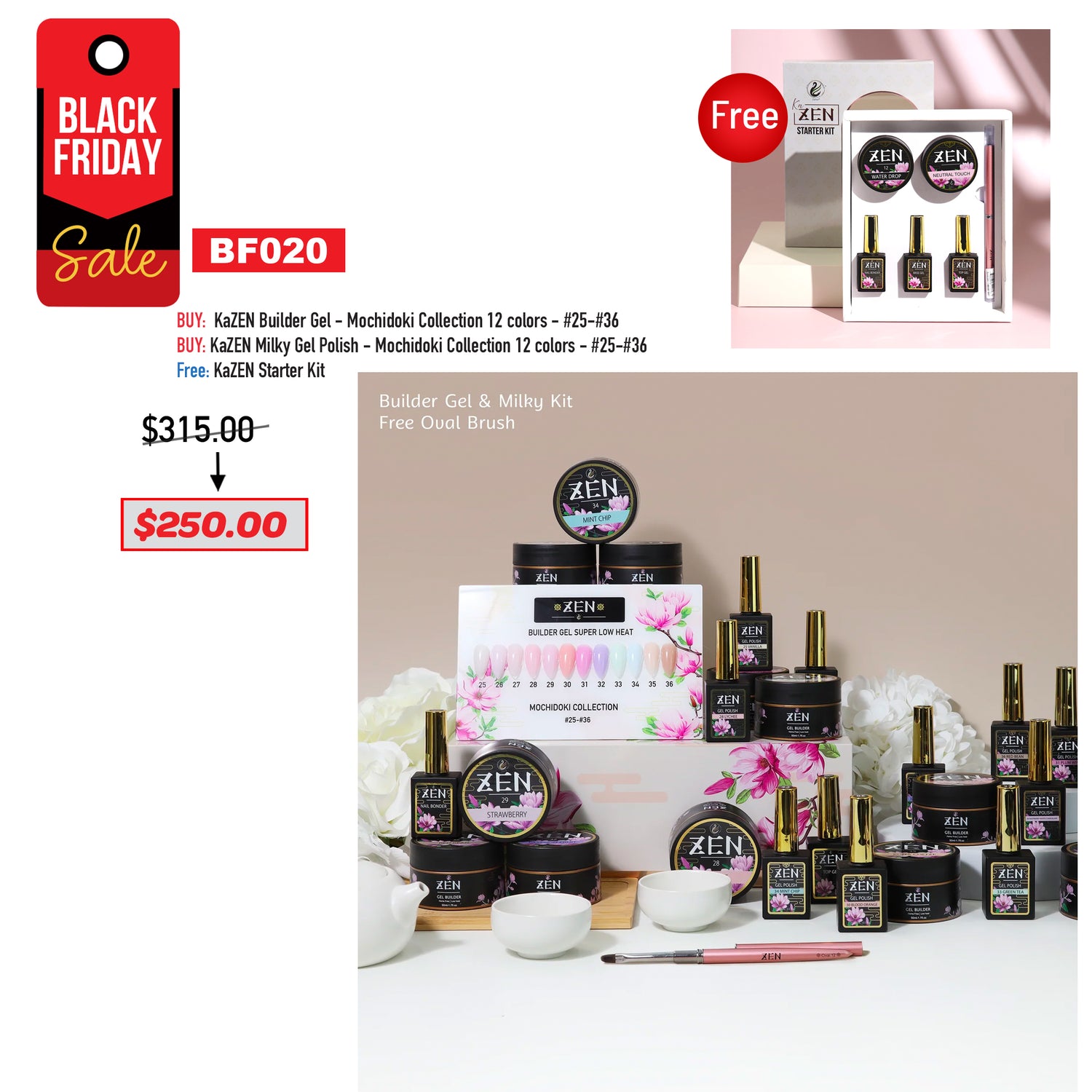 BLACK FRIDAY - KaZEN Builder &amp; Milky Bundle - Mochidoki Collection