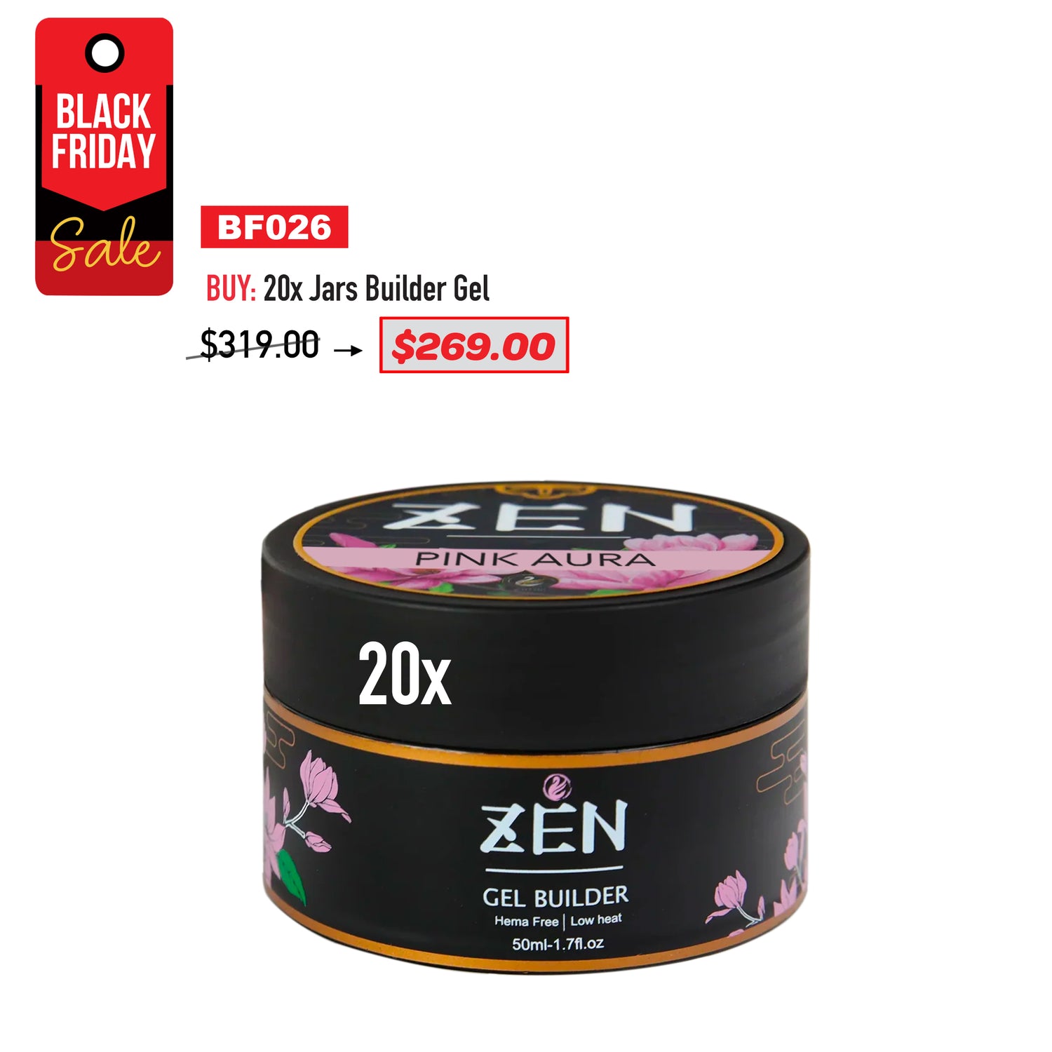 BLACK FRIDAY - Any 20 Builder Gels Bundle