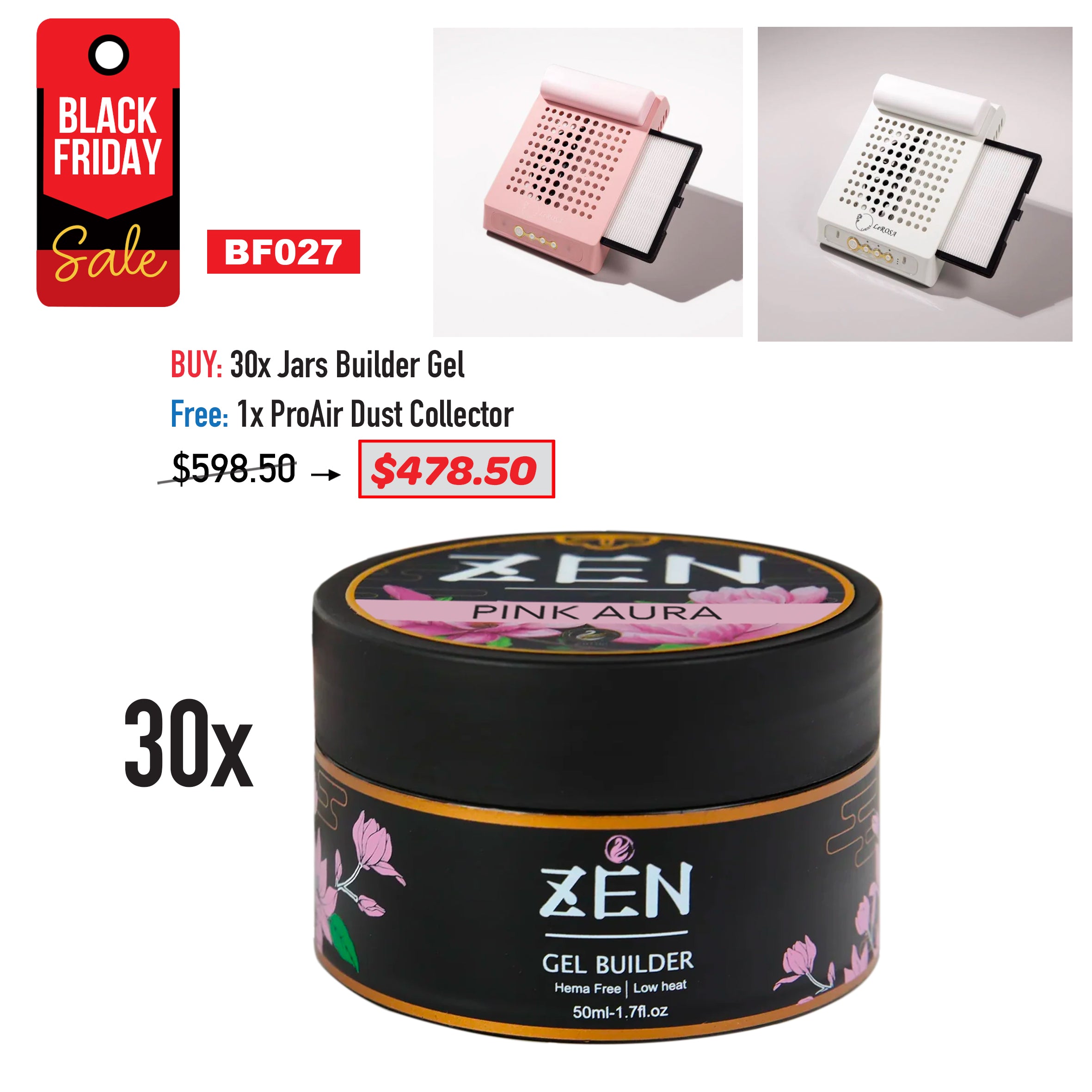 BLACK FRIDAY - Any 30 Builder Gels Bundle