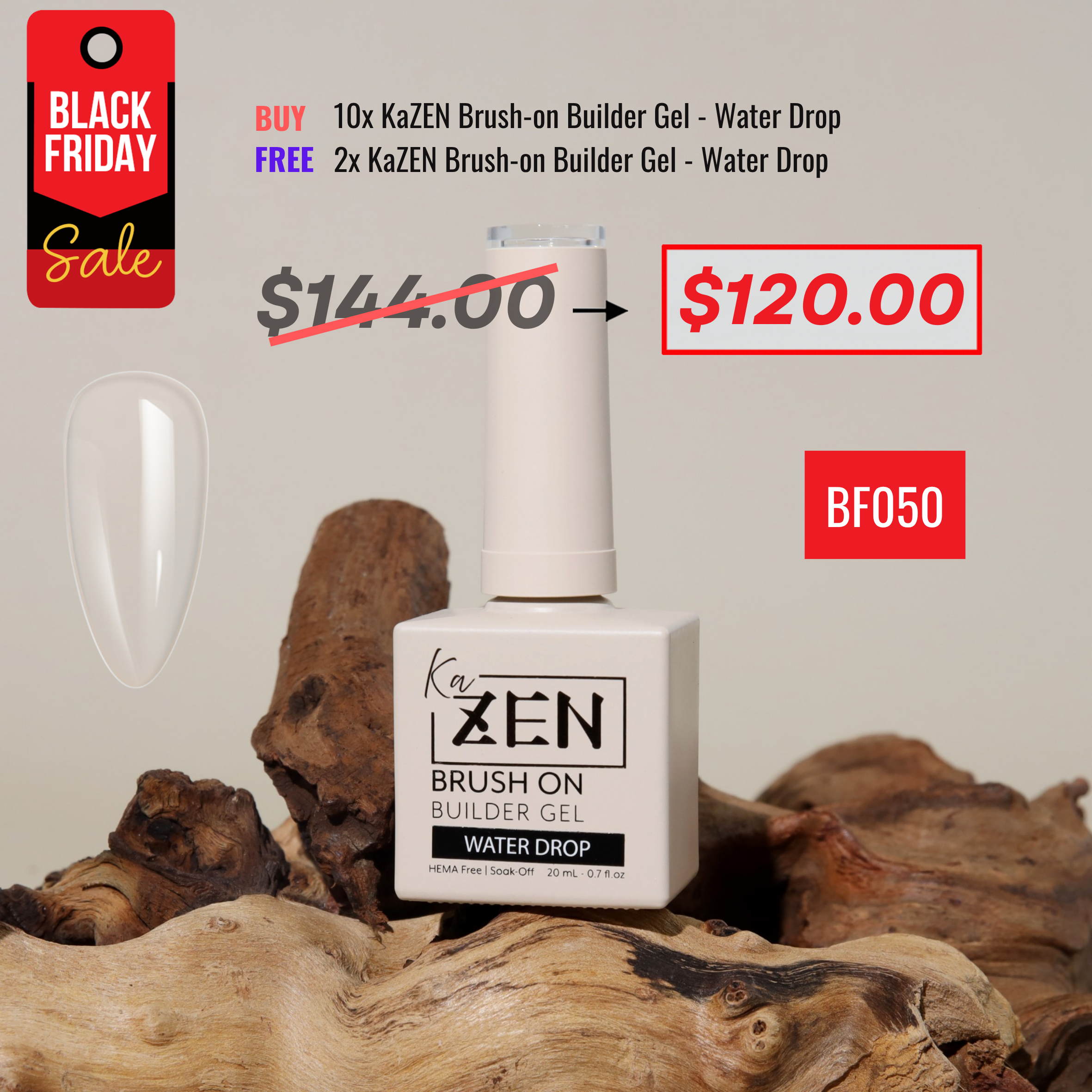 BLACK FRIDAY - Brush-On Clear Bundle