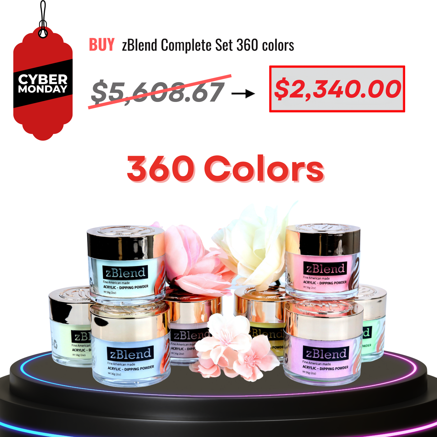 CYBER MONDAY SALE - zBlend 360 Colors Complete Set