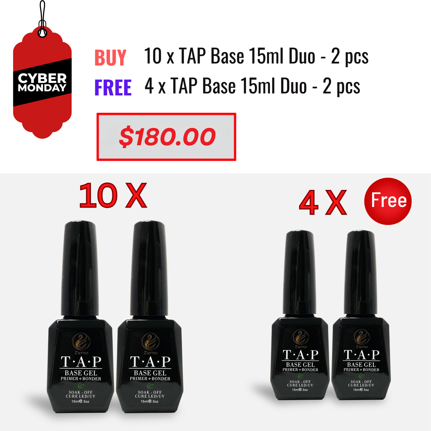 CYBER MONDAY SALE - T.A.P - 15ml Duo Bundle (Base OR Top)