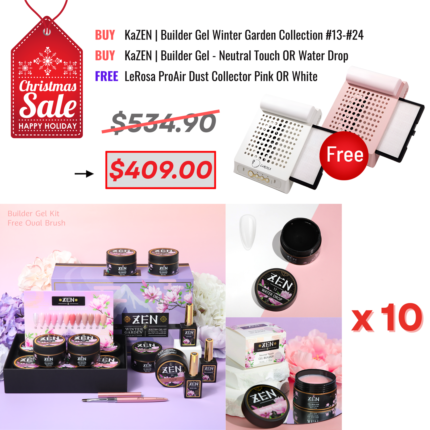 XMAS SALE - KAZEN - Winter Garden Bundle