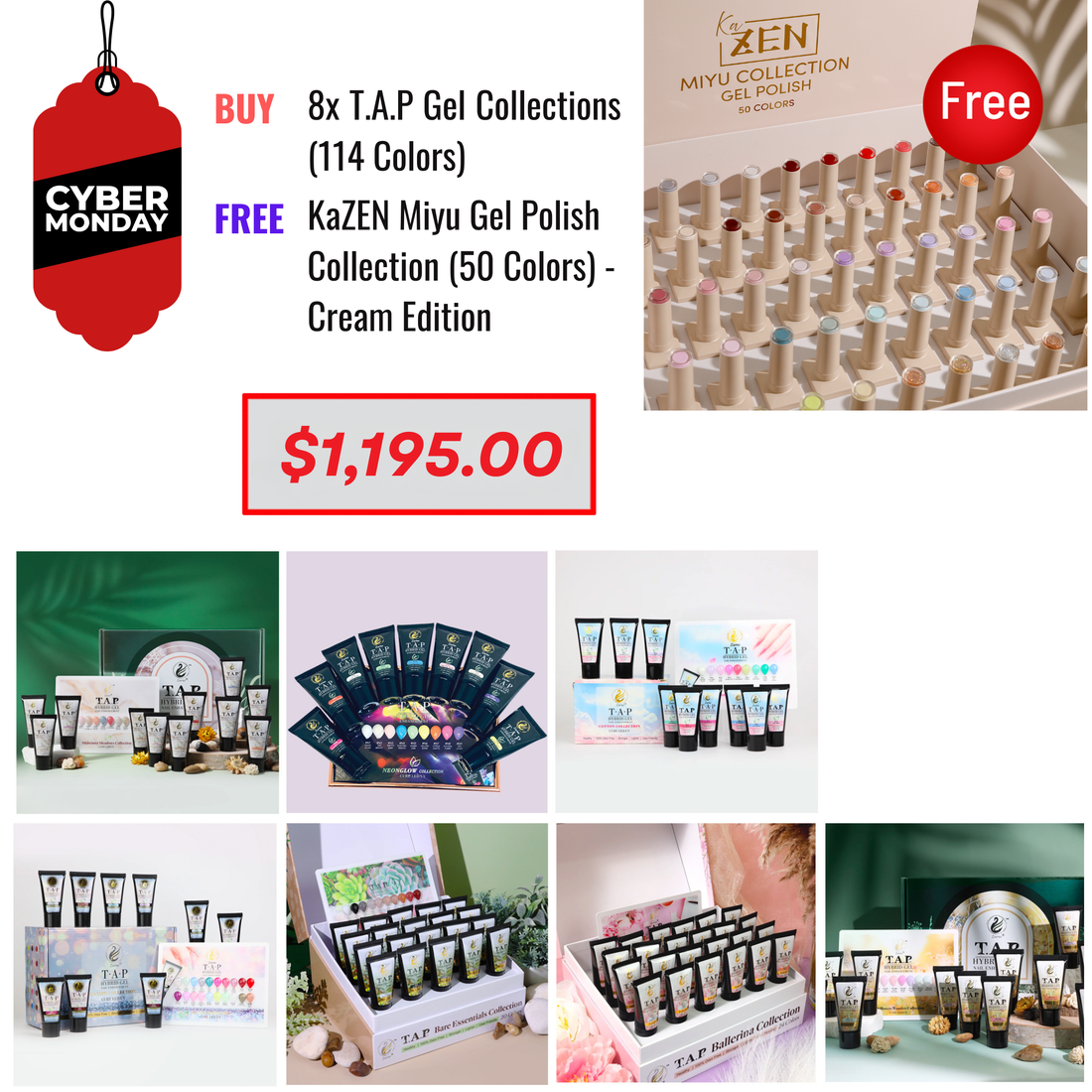 CYBER MONDAY SALE - T.A.P - Complete Set &amp; MIYU Bundle
